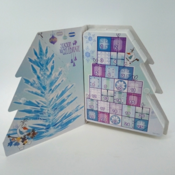 NWT Disney Frozen Advent Calendar Ornament Stickers Stick and Play - Picture 2 of 14